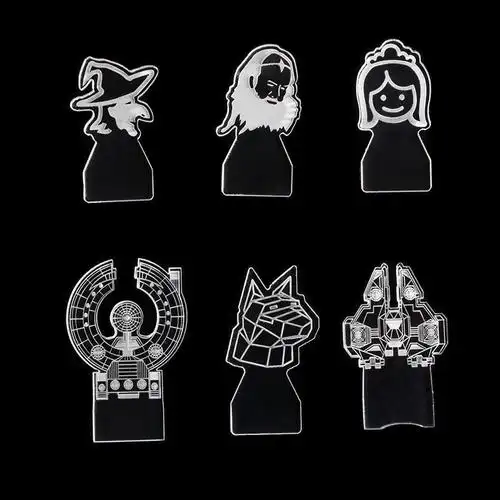 Acrylic engraving sample