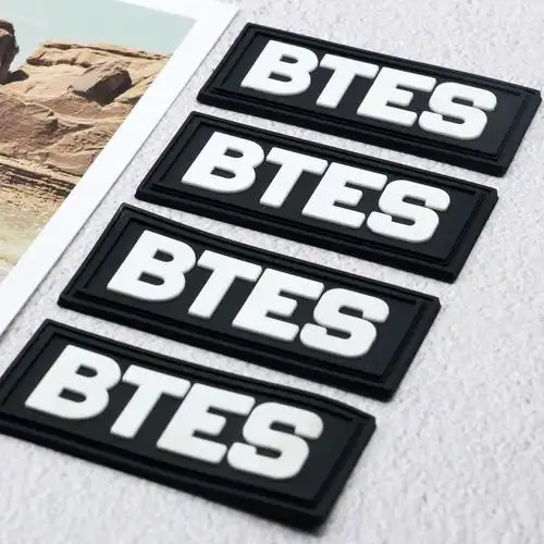 Rubber Clothing Nameplate Marking