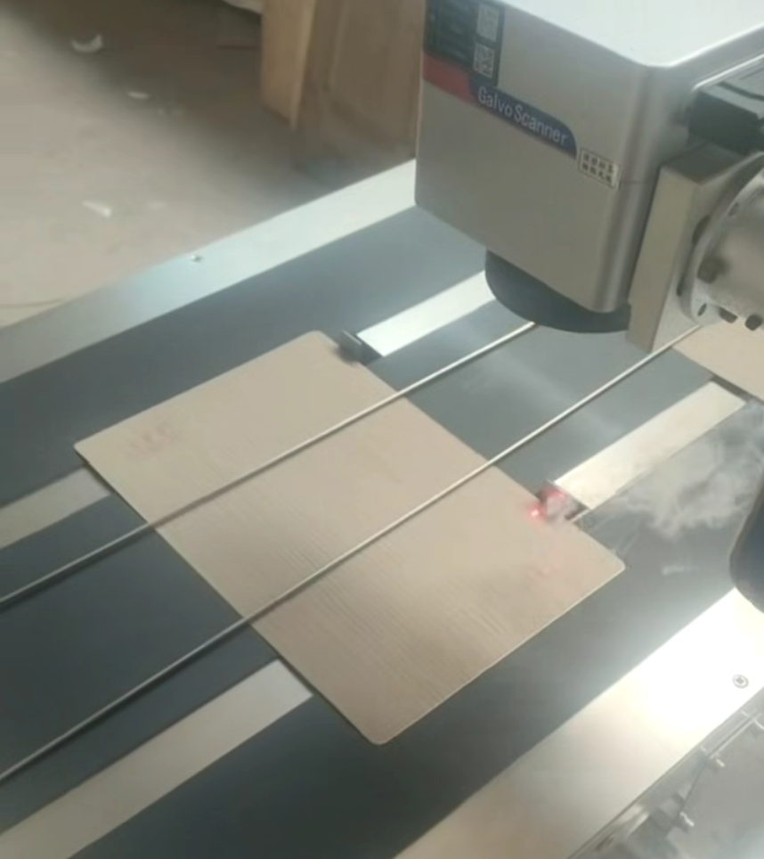 Visual CO2 Laser Marking On Paper