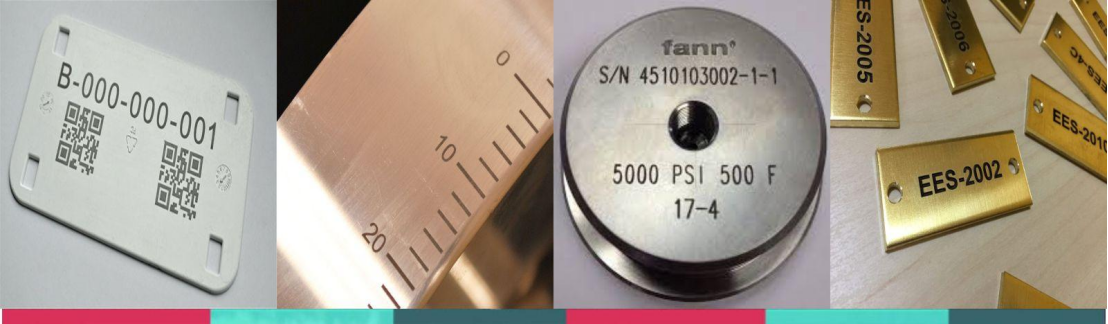 Case studies of marking aircraft parts