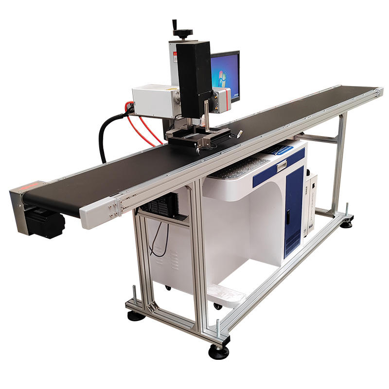 Visual laser marking machine for animal ear tags