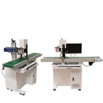 Visual laser marking machine for animal ear tags