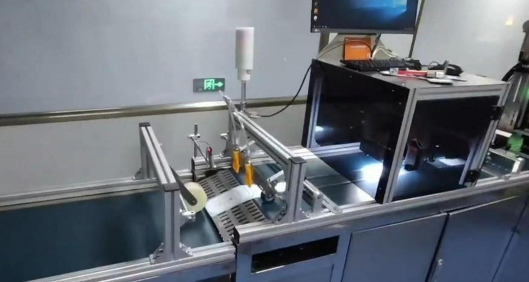 Continuous UV inkjet printer