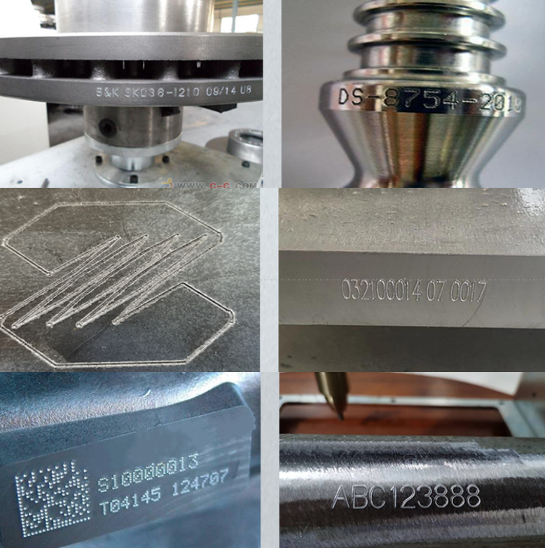 Dot Peen Marking Samples