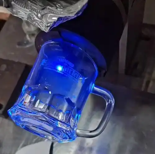 UV Laser Marking On Glass Cup