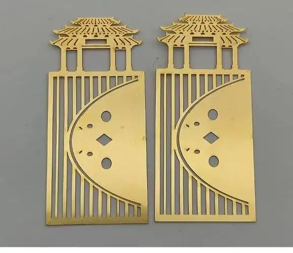 Laser Engraving Brass Plate