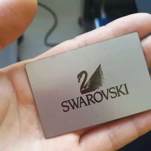 LOGO Marking On Metal Plate