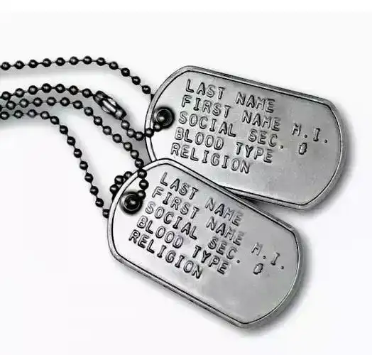 Military Dog Tags